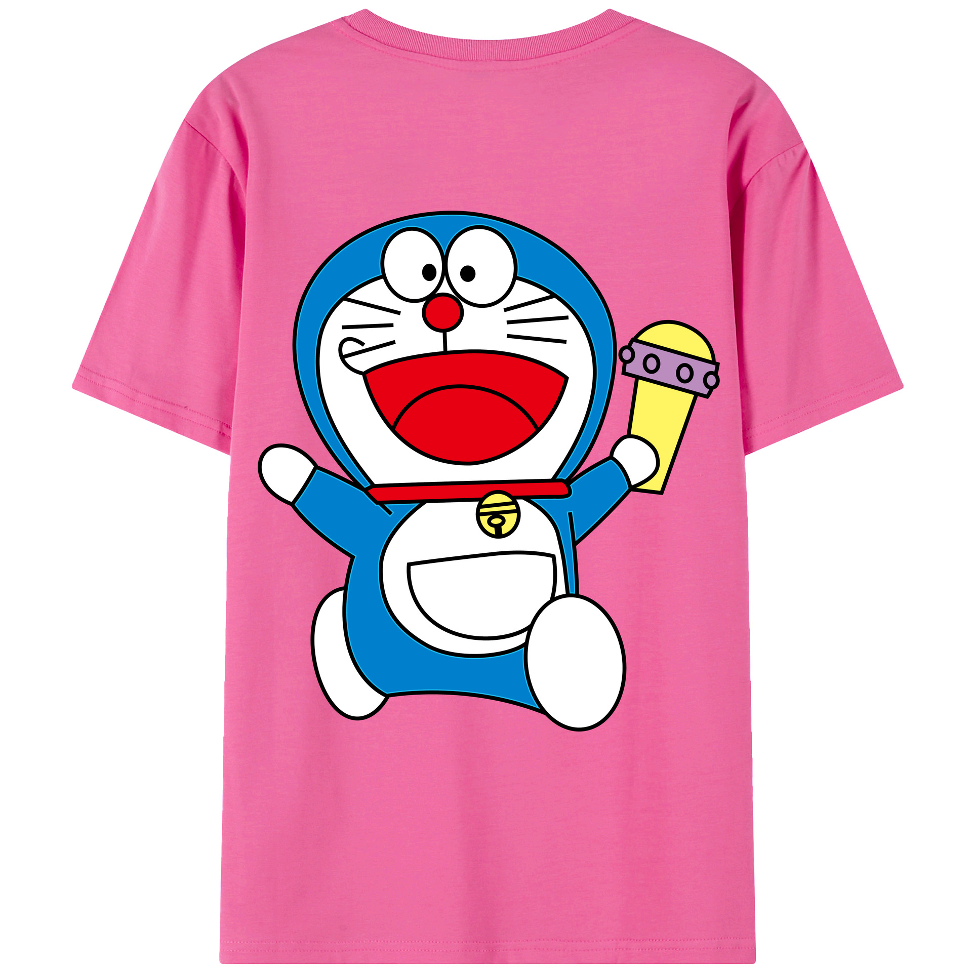 （画像用） ドラえもん Doraemon レディース半袖Tシャツ(バックプリント)